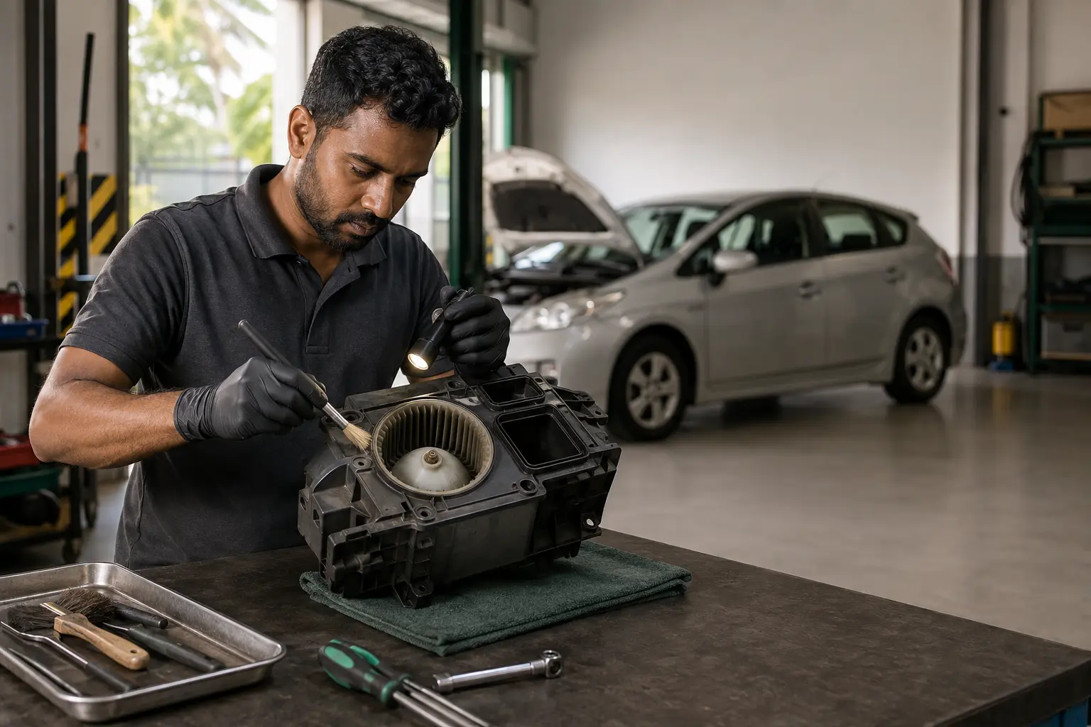 Battery Service & Maintenance at Hybrid Revolt